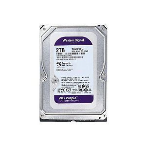 Hd Western Digital 2Tb Wd Purple 3.5 Pol Sata 3 5400Rpm Wd23Purz