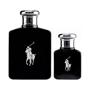 Kit Perfume Polo Black Masculino 125ML + 15ML