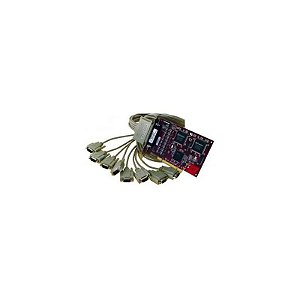 Placa de Expansão PCI Digi Multiport Serial 8R 920 DB25 Kit Incluso