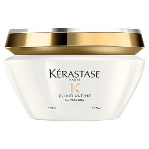 Máscara Kérastase K Elixir Ultime - Hidratação E Brilho Para Cabelos - 200Ml