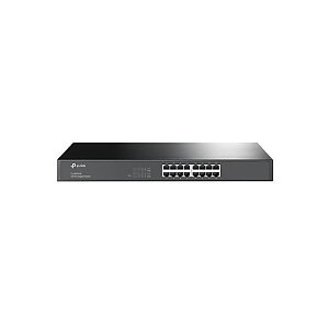 Switch TP-Link TL-SG1016 Rackmount 16 Portas 10/100/1000Mbps para Rede Gigabit