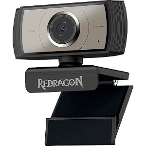 Câmera WebCam Redragon APEX 1080P 30FPS - Modelo GW900-1 - Cor Preto