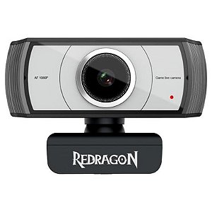 Webcam Redragon Apex Full HD 30 FPS com Microfone Integrado GW900-1 - Preto