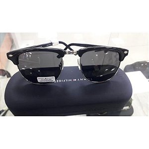 Óculos De Sol Masculino Tommy Hilfiger Buckley Opaque Black