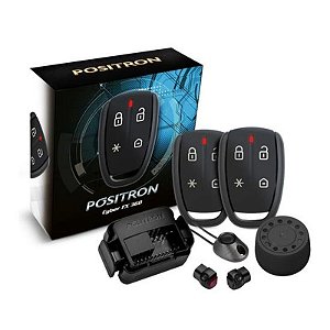 Sistema De Alarme Veicular Positron Fx-360 Com 24 Funções