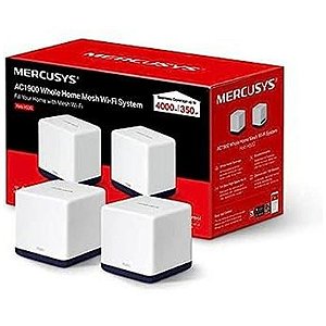 Sistema Mesh Wi-Fi Mercusys Halo H50G (Pacote com 2) AC1900 para Casa Inteira