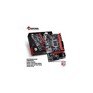 Placa Mãe Keepdata H510-KDGNV com Suporte Giga, NVMe e DDR4