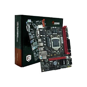 Placa Mãe Keepdata H510-KDGNV LGA 1200 com suporte a VGA e DDR4