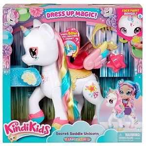 Pelúcia Unicórnio Mágico Kindi Kids