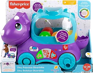Brinquedo Interativo Dino Bolinhas - Fisher-Prime