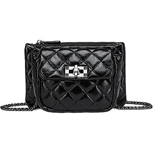 Bolsa Feminina Fiore P8002 - Moderna e Elegante na Cor Preta