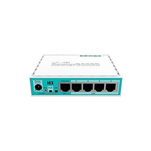Roteador Mikrotik RB750GR3 Hex 880MHz 256MB - Desempenho e Confiabilidade