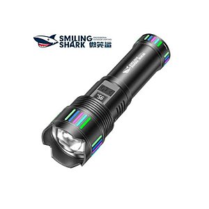 Lanterna LED Tubarão Sorridente SD-5980 para Decoração e Lazer