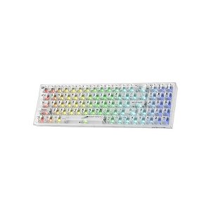 Teclado Redragon Wireless Pollux Pro K628CT-RGB-Retroiluminado - Transparente