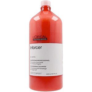 Shampoo L'Oréal Expert Inforcer 1,5L - Fortalecimento e Reparação para Cabelos Fracos