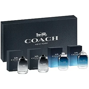 Kit Perfume Coach Floral Coach Blue E Coach Green Edp Masculino 4X 4.5Ml