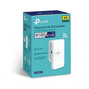 Repetidor de Sinal Powerline TP-Link TL-WPA7617 AV1000 Wifi de Alta Velocidade