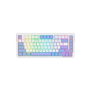 Teclado Mecânico Gamer Redragon Ucal Max K673WBP RGB 75% - Branco