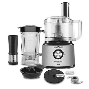 Processador de Alimentos Britania BMP2700P - 900W - 110V - Preto com Design Moderno