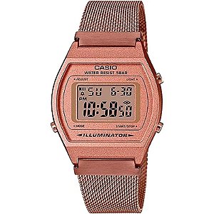 Relógio Digital Feminino Casio B640WMR-5ADF - Elegância e Praticidade Sem Estojo