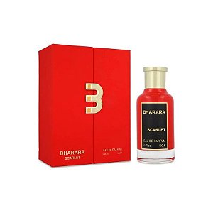 Perfume Bharara Scarlet Eau de Parfum Unissex 100ML - Elegância e Sofisticação em Cada Fragrância
