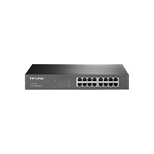 Switch Gigabit TP-Link TL-SG1016D - Hub de Rede 16 Portas 10/100/1000 Mbps para Escritório