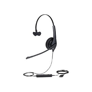 Headset Jabra GN Biz 1500 Mono USB com Cancelamento de Ruído - Preto