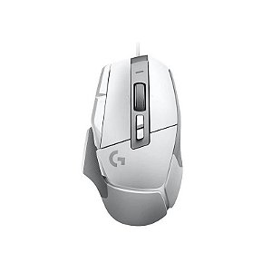 Mouse Gamer Logitech G502 X USB - Branco e Cinza - Alta Precisão e Ergonomia