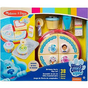 Conjunto de Jogos para Festa de Aniversário Melissa & Doug - 38 Peças