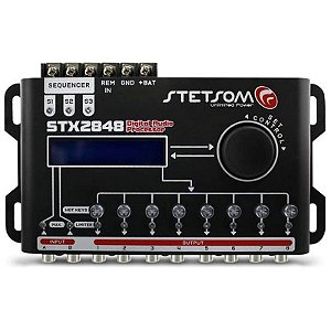Processador de Áudio Stetsom STX2448 - Equalizador - 4 Canais