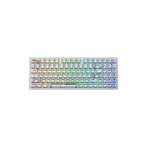 Teclado Mecânico Redragon K658CT-RGB Pro Wifi Transparente Branco