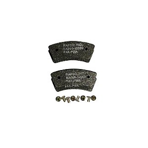 Kit De Revestimento De Freio Rapco (Pacote Com 4 Unidades) Ra066-10500-4K