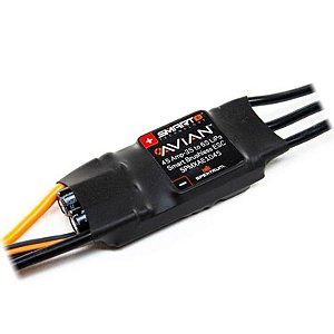 Controlador de Velocidade Avançado Spektrum Avian 45AMP BLX Smart ESC (IC3) SPMXAE1045