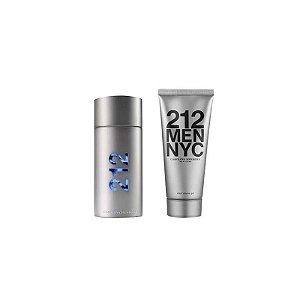 Kit Carolina 212 Eau de Toilette Masculino 100ml - 2 Peças