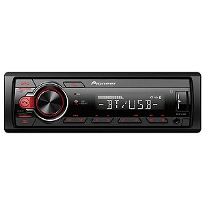 Rádio Automotivo Pioneer MVH-S215BT com Conexão USB/AUX/Bluetooth e AM/FM