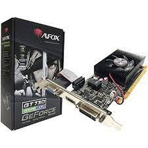 Placa de Vídeo Afox GT730 4GB DDR3 128BIT - Desempenho Acessível para Jogos e Multimídia