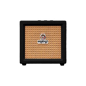 Combo Mini Crush Preto e Laranja para Guitarra