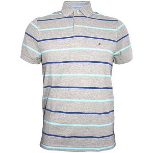 Polo M C8878A7672 4 0 Tommy Hilfiger 004 S Cinza