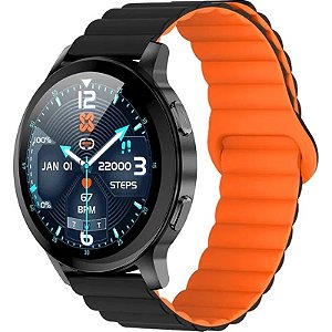 Smartwatch Xinji Cobee C3 - Inteligência e Estilo em Pulsos - Cor Preta