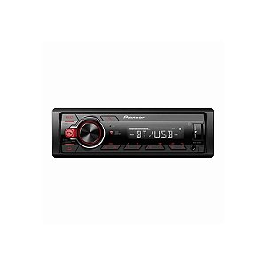 Receptor de Áudio para Carro Pioneer MVH-S215BT com Bluetooth e USB
