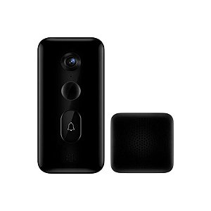 Campainha Inteligente Xiaomi Smart Doorbell 3 - Vídeo 2K Wi-Fi Preta
