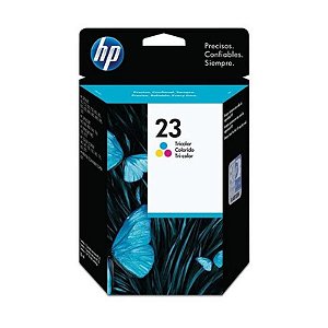 Cartucho De Tinta Colorida Hp 23 De 30Ml - Modelo C1823D