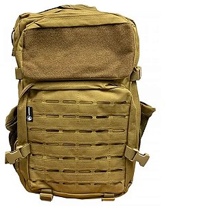 Mochila Tática Doberman 60L Coyote - Resistência E Versatilidade Para Aventureiros
