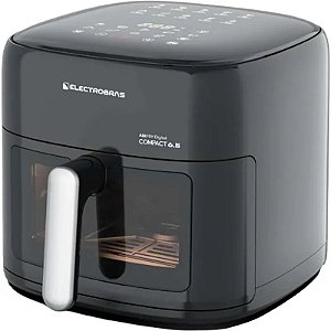 Fritadeira Elétrica Digital Air Fryer Compacta EBAF-65D 6,5L 1500W 110V Electrobras