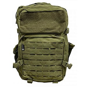 Mochila Tática Verde Doberman 60LT - Modelo 510750 para Aventura e Sobrevivência