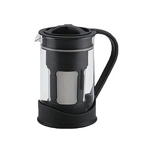 Cafeteira Bonjour Cold Brew 10 Xícaras - Preto para Preparar Café Gelado