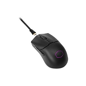 Mouse Cooler Master Mm712 30th Wireless RGB Preta - Mouse Gamer Sem Fio com Iluminação RGB