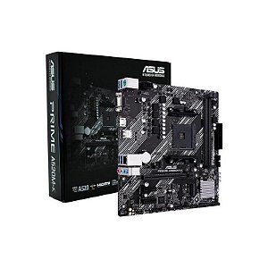 Placa Mãe Asus Prime A520M-K AM4 - Suporte VGA e Memória DDR4