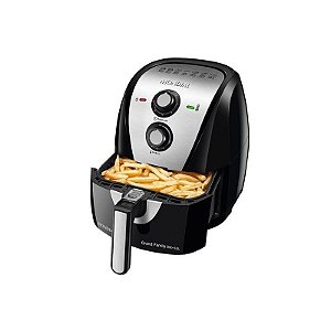 Fritadeira de Mondial Air Fryer Grand Family Inox 5.5L 110V 2000W