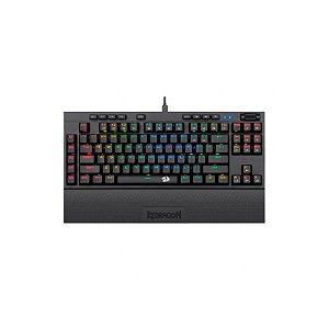Teclado Mecânico Redragon K596RGB-Pro Vishnu com Iluminação RGB Dual Mode